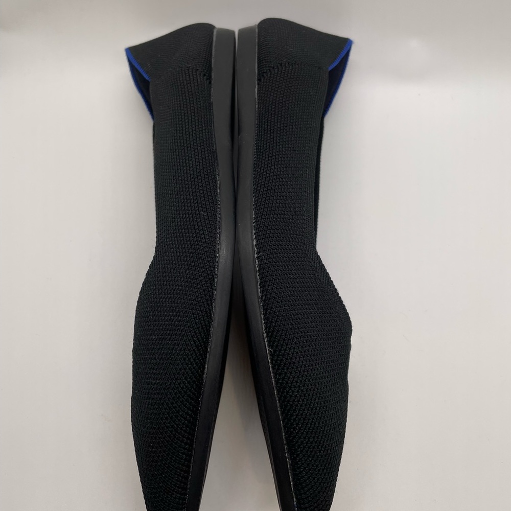 Rothy's BLACK Shoes Flat and Pointy Style size 7 - Picture 5 of 8